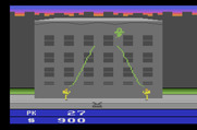 Ghostbusters for Atari 2600 - Attempting to catch the ghost...