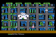Ghostbusters for Atari 8-bit - A marshmallow catashtrophe!