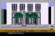 Ghostbusters for Atari 8-bit - Ghost caught!