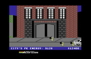 Ghostbusters for Commodore 64 - Visit Ghostbusters HQ to replenish supplies.