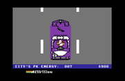 Ghostbusters for Commodore 64 - Driving the high performance car!