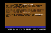 Ghostbusters for Commodore 64 - A good try, but...