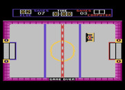 Hat Trick for Atari 7800 - Game over.