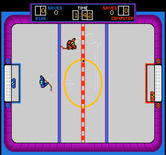Hat Trick for Arcade - Game start; hockey in progress!