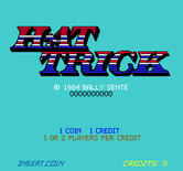 Hat Trick for Arcade - Title screen.