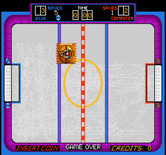Hat Trick for Arcade - Game over; the zamboni appears...