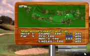 Jack Nicklaus Golf & Course Design: Signature Edition for IBM PC/Compatibles - Overhead view of the first hole.