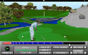 Jack Nicklaus Golf & Course Design: Signature Edition for IBM PC/Compatibles - A short par 3.