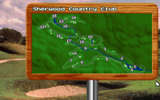 Jack Nicklaus Golf & Course Design: Signature Edition for IBM PC/Compatibles - Overhead view of a course.