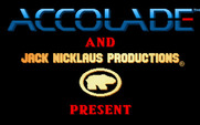 Jack Nicklaus Golf & Course Design: Signature Edition for IBM PC/Compatibles - Accolade logo.