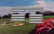 Jack Nicklaus Golf & Course Design: Signature Edition for IBM PC/Compatibles - The main menu.