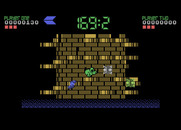 Tower Toppler for Atari 7800 - The number of enemies you need to avoid keeps increasing...