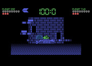 Tower Toppler for Atari 7800 - Start of the first tower.
