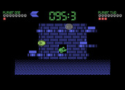Tower Toppler for Atari 7800 - Don't get knocked off of the tower by bouncing enemies!