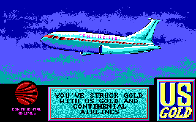 Tower Toppler IBM PC/Compatibles Screenshot: Loading screen (North American release)