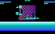 Tower Toppler for IBM PC/Compatibles - Starting the first level.