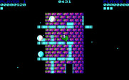 Tower Toppler for IBM PC/Compatibles - Avoid the bouncing spheres.