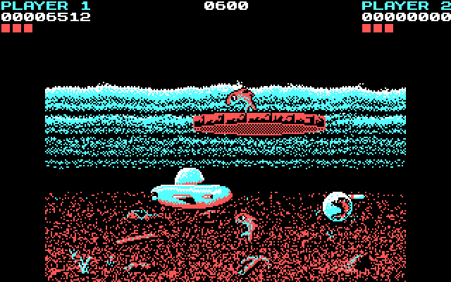 Tower Toppler IBM PC/Compatibles Screenshot: There's the next tower...