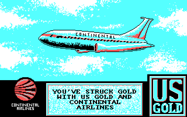 Tower Toppler IBM PC/Compatibles Screenshot: Loading screen (North American release).