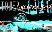 Tower Toppler for IBM PC/Compatibles - North American title screen.