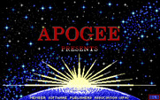 Crystal Caves for IBM PC/Compatibles - Apogee logo.