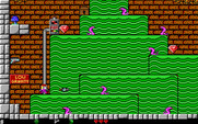 Crystal Caves for IBM PC/Compatibles - This area has low gravity.