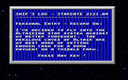 Crystal Caves for IBM PC/Compatibles - Ship's log...