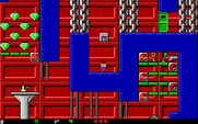 Crystal Caves for IBM PC/Compatibles - Doesn't seem like I can go very far from here...or can I?