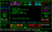 Monopolize for IBM PC/Compatibles - The computer passes Go and collects $200.