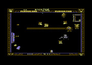 Gremlins for Commodore 64 - A gremlin got me, and I turned into a pile of bones...