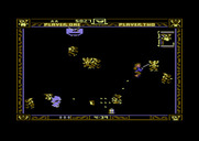 Gremlins for Commodore 64 - Attacking a gremlin...
