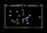 Gremlins for Commodore 64 - Some rounds have only gremlins initially...and a lot of water!
