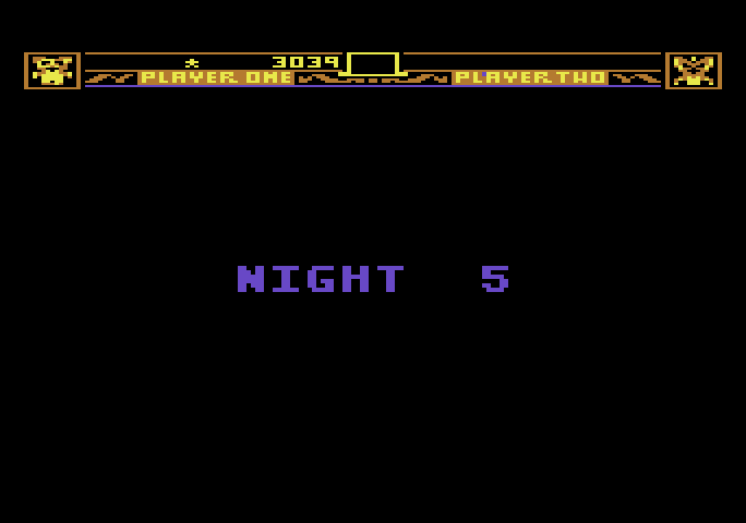 Gremlins Atari 5200 Screenshot: Ready for night 5?