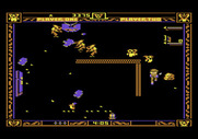 Gremlins for Atari 5200 - If mogwai eat the popcorn they turn into gremlins.