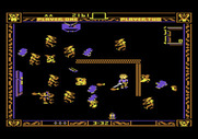 Gremlins for Atari 5200 - Tougher levels have walls that get in your way.