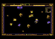 Gremlins for Atari 5200 - The T.V. at the top of the screen will distract gremlins...