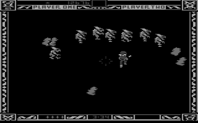 Gremlins IBM PC/Compatibles Screenshot: Yikes, it's all gremlins here!