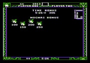 Gremlins for Apple II - Mogwai bonus when completing a level.