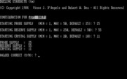Dueling Starships for IBM PC/Compatibles - Setting some ship options...