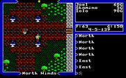 Ultima V: Warriors of Destiny for IBM PC/Compatibles - Exploring this town.
