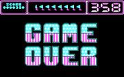 Awesome Earl in SkateRock for IBM PC/Compatibles - Game over.