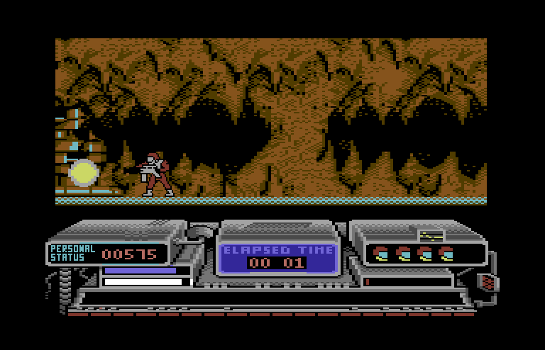 Baal Commodore 64 Screenshot: Destroyed this generator...
