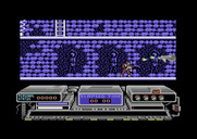 Baal for Commodore 64 - Blasting a demon on the second level...