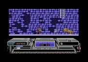 Baal for Commodore 64 - This opponent looks tough, and I'm low on energy!