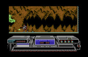 Baal for Commodore 64 - Attacking a giant demon...