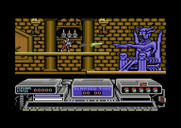 Baal for Commodore 64 - Fighting a very dangerous opponent!