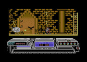 Baal for Commodore 64 - Battle with a ghostly skull!