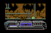 Baal for Commodore 64 - Don't touch that zig-zag shaped energy field! It causes you to explode...