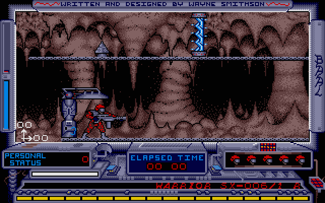 Baal Atari ST Screenshot: Game start.