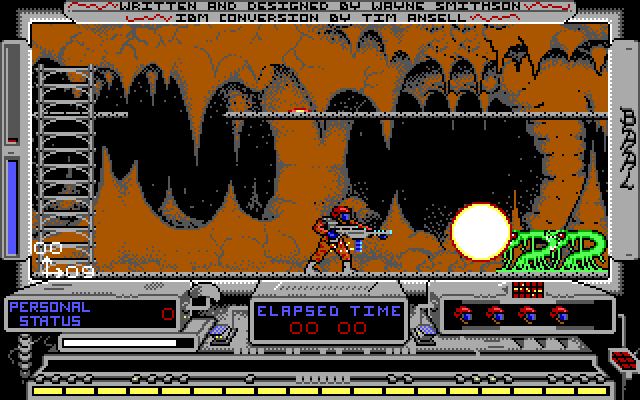 Baal IBM PC/Compatibles Screenshot: Attacking some creatures.